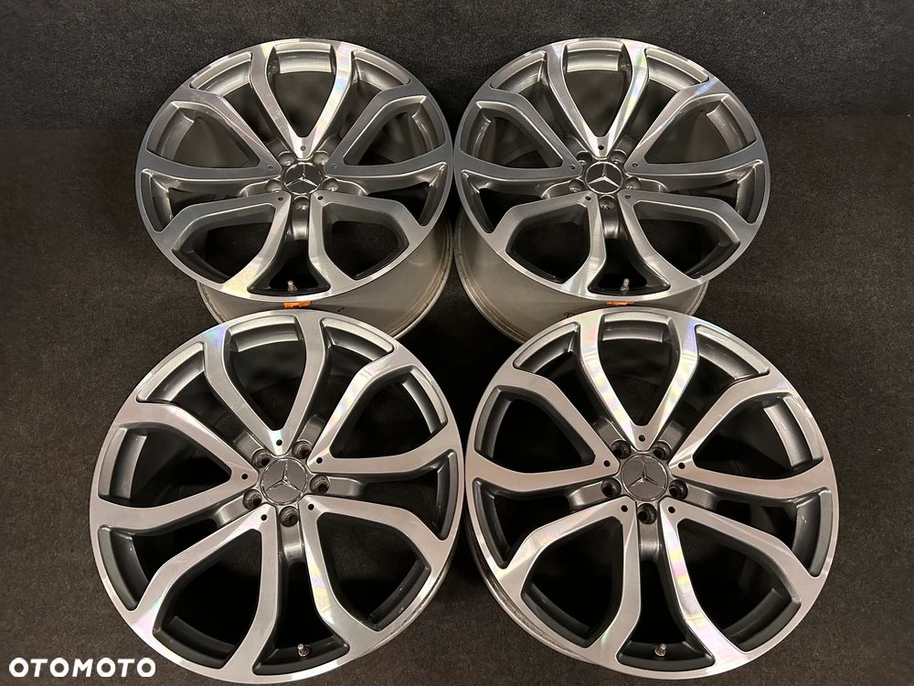 Alufelgi Mercedes GLE, GLE Cupe, GLS, ML W166 21 cali 5x112 4szt. Ładne z czujnikami! - 4