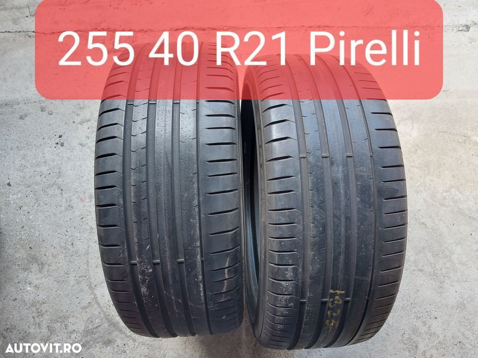 2 anvelope 255/40 R21 Pirelli dot 2018