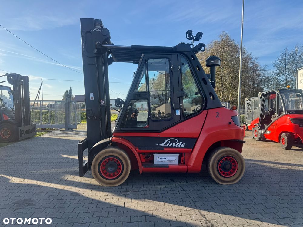Linde H70D 2013 kabina 4 sekcje 396 h60 h80 diesel 396 toyot - 4