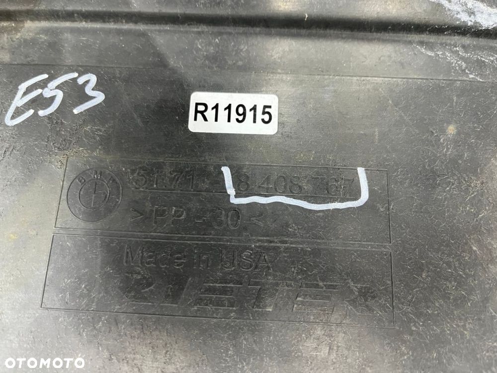 Osłona podwozia BMW X5 e53 99-06r. dolna płyta 8408767 - 10