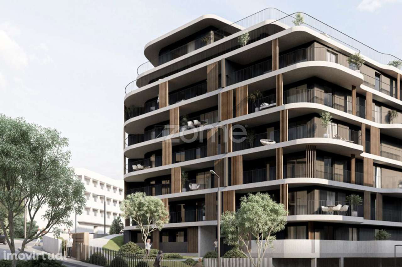 T1+1 NOVO Gaia Premium Vistas de Rio 4ºPiso, Varanda e Garagem, VNG... - Grande imagem: 5/17