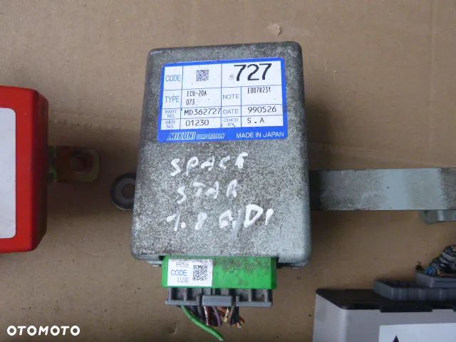 ZESTAW STARTOWY MITSUBISHI SPACE STAR 1.8 GDI MD362115 - 23