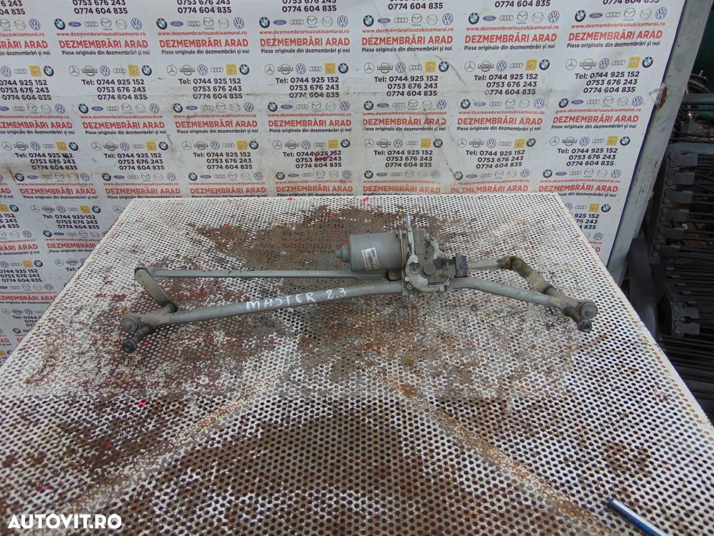 Motoras stergatoare Renault Master 2011-2024 Nissan NV400 Opel Movano ansamblu stergatoare dezmembrez - 8