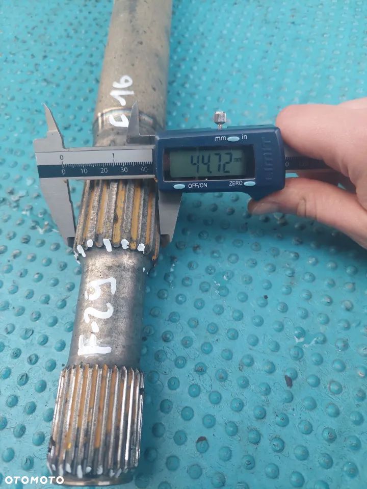 Półoś z przegubem Liebherr 10429934 A311 311 Mokre H-ce [D-75, Z-29, F-16, Fi-37,5, Fi-45][NAP 42248] - 14