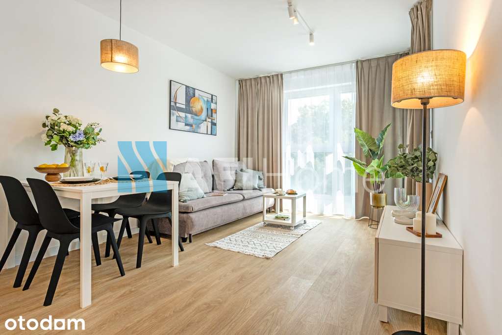Bez prowizji | 2-pokojowe mieszkanie z balkonem