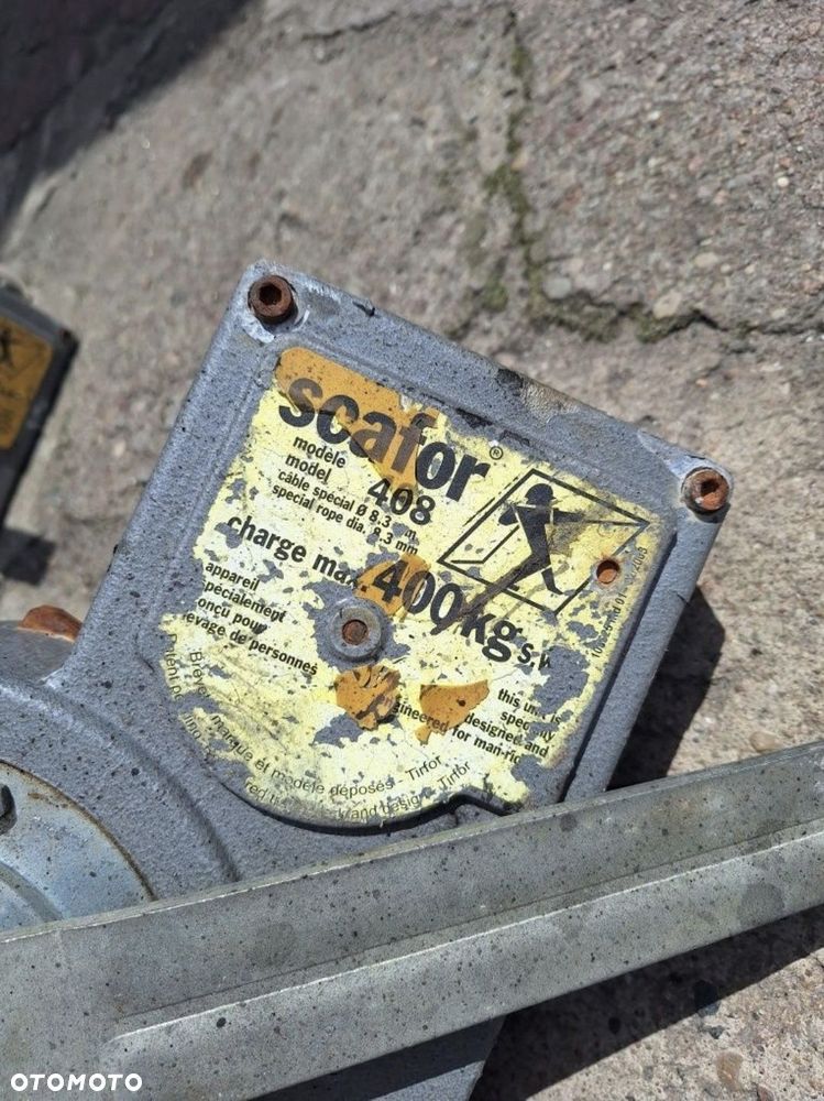 Wciągnik ręczny Scafor 408 Tractel Trifor 400kg - 1