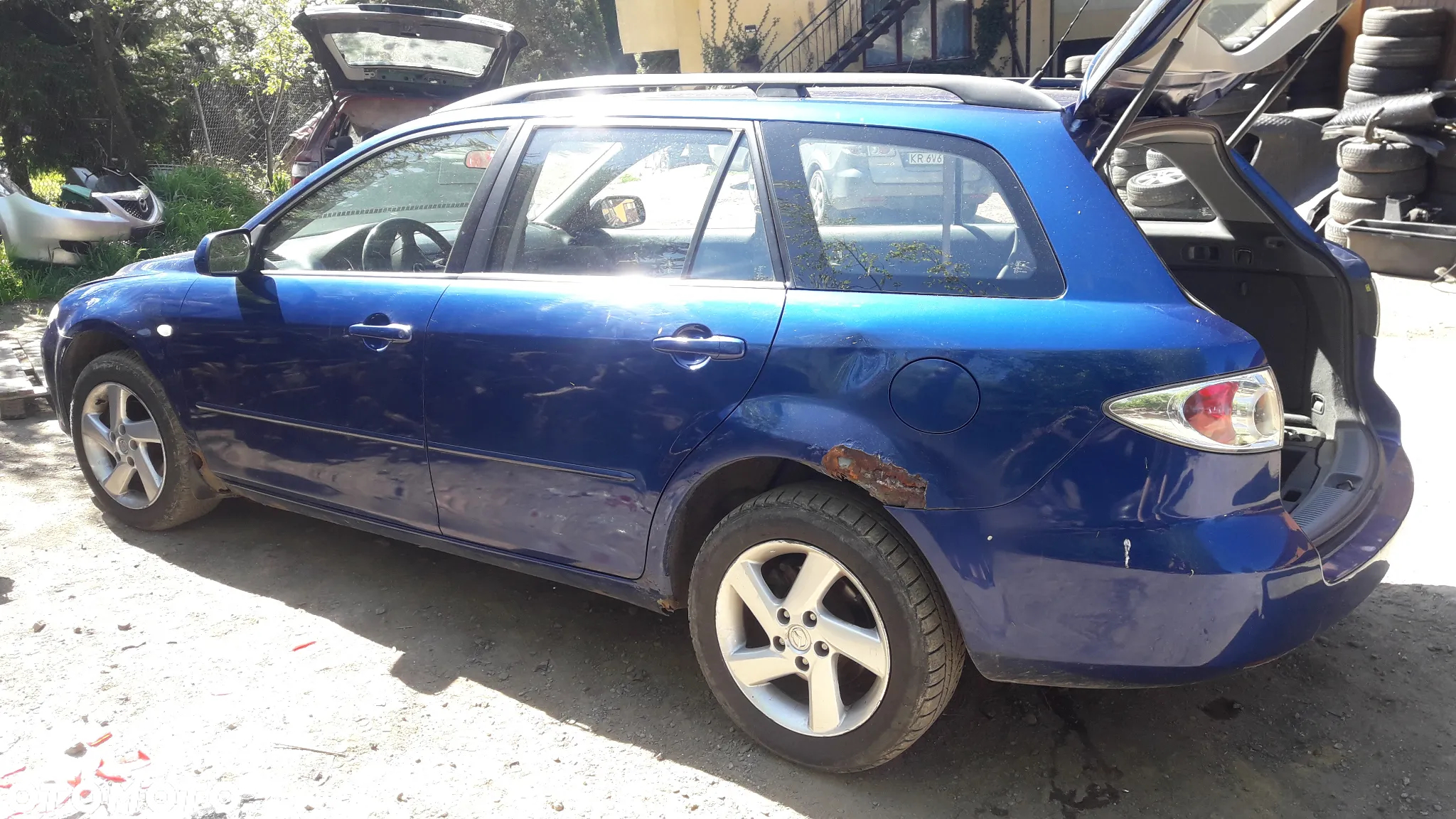 Mazda 6 02-07 GG GY Lusterko Lewe elektryczne - 8