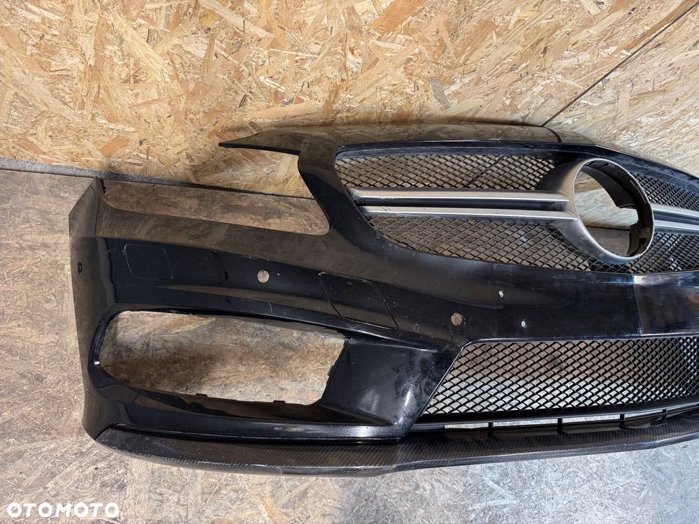 Zderzak przód Mercedes a klasa 176 45 AMG spoiler Carbon - 2
