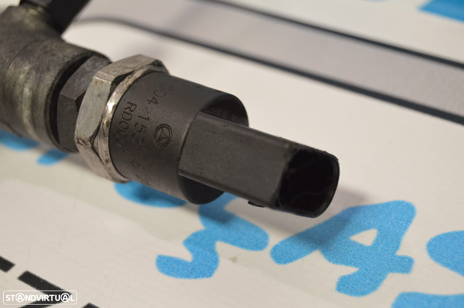REGUA INJETOR INJETORES INJECTOR INJECTORES 0445216004 A6130700095 6130700095 MERCEDES BENZ CLASS S W220 S320 CDI 197CV OM602982 602982 - 6