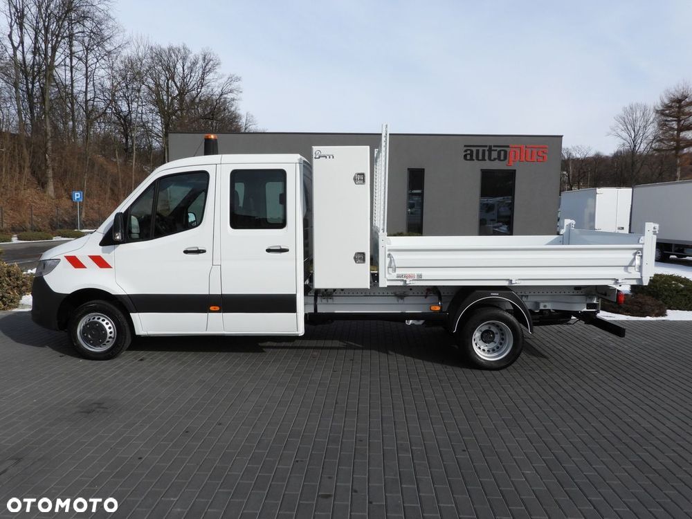 Mercedes-Benz SPRINTER 516 WYWROTKA PODWÓJNA KABINA DOKA 6 MIEJSC TEMPOMAT NAWIGACJA BLIŹNIACZE KOŁA KLIMATYZACJA  160KM - 9