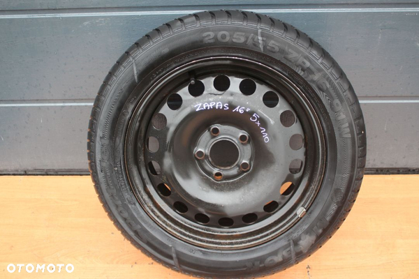 KOŁO ZAPASOWE OPEL  VECTRA ZAFIRA ASTRA 16" 205/55 5x110 ET39