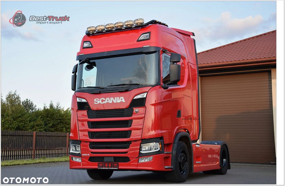 Scania S450 / FULL LED / KLIMA POST. / RETARDER / ZBIORNIKI  1400 L /  VIRTUAL COCPIT - 4