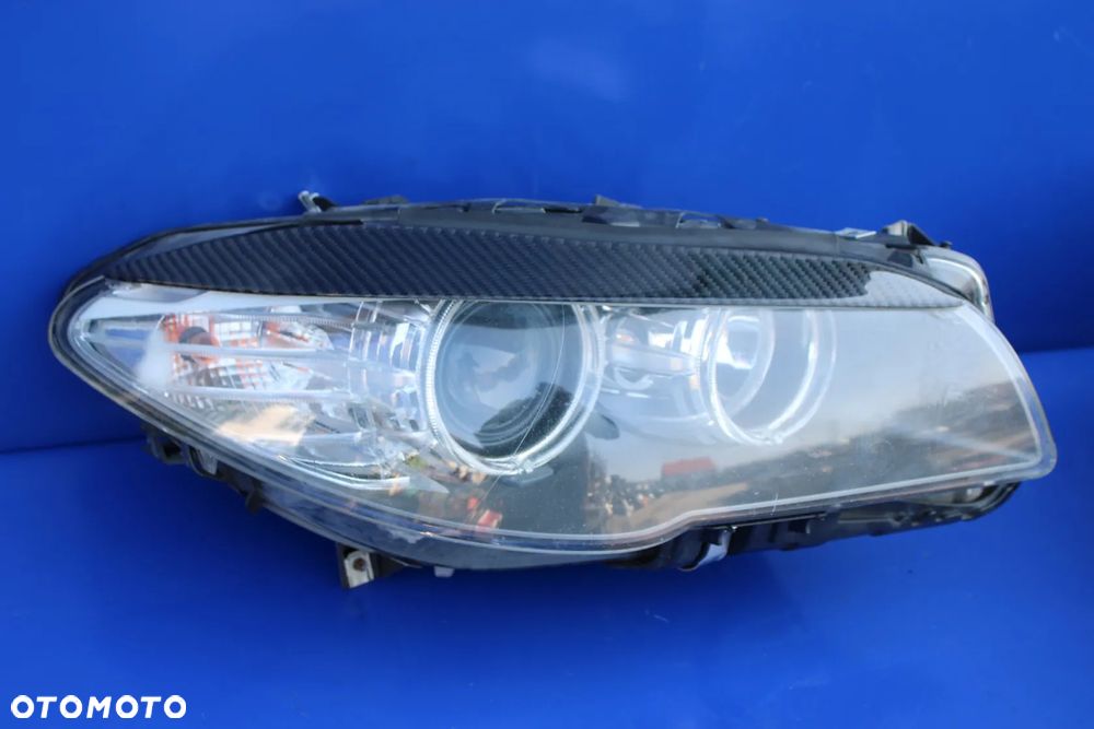 Komplet 2 x Reflektor prawy+lewy reflektory lampy lampa lewa prawa kpl BMW F10 F11 wersja angielska - 10