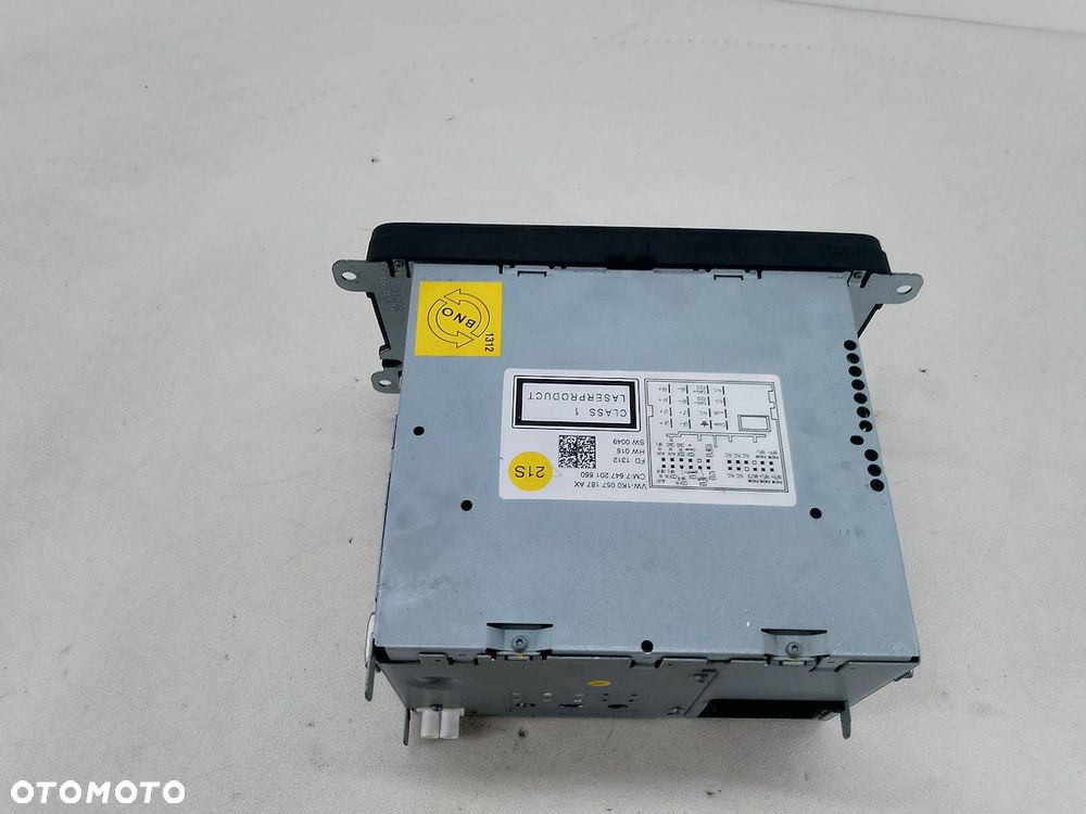 RADIO  VW PASSAT B7 1K0057187AX 8157647201660 - 3