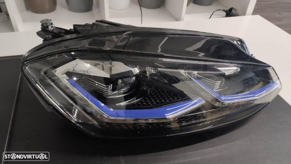 farol direito full led VW Golf 7 GTE - 3
