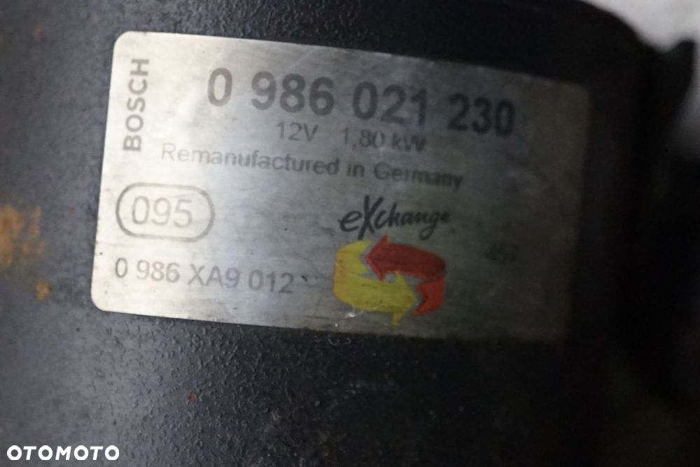 ROZRUSZNIK 1 E87 LIFT 1.6 16V 0986021230 BMW 2007-2011 - 3