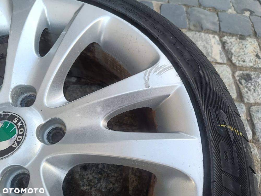 Felgi Aluminiowe 17 Skoda Superb 2 II 5x112 ET49 3T0601025D Koła Seat Audi VW 7,5Jx17H2 - 24