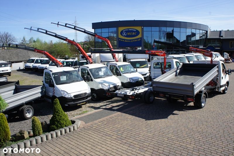 Iveco 35C14 wywrotka żuraw HDS - 13