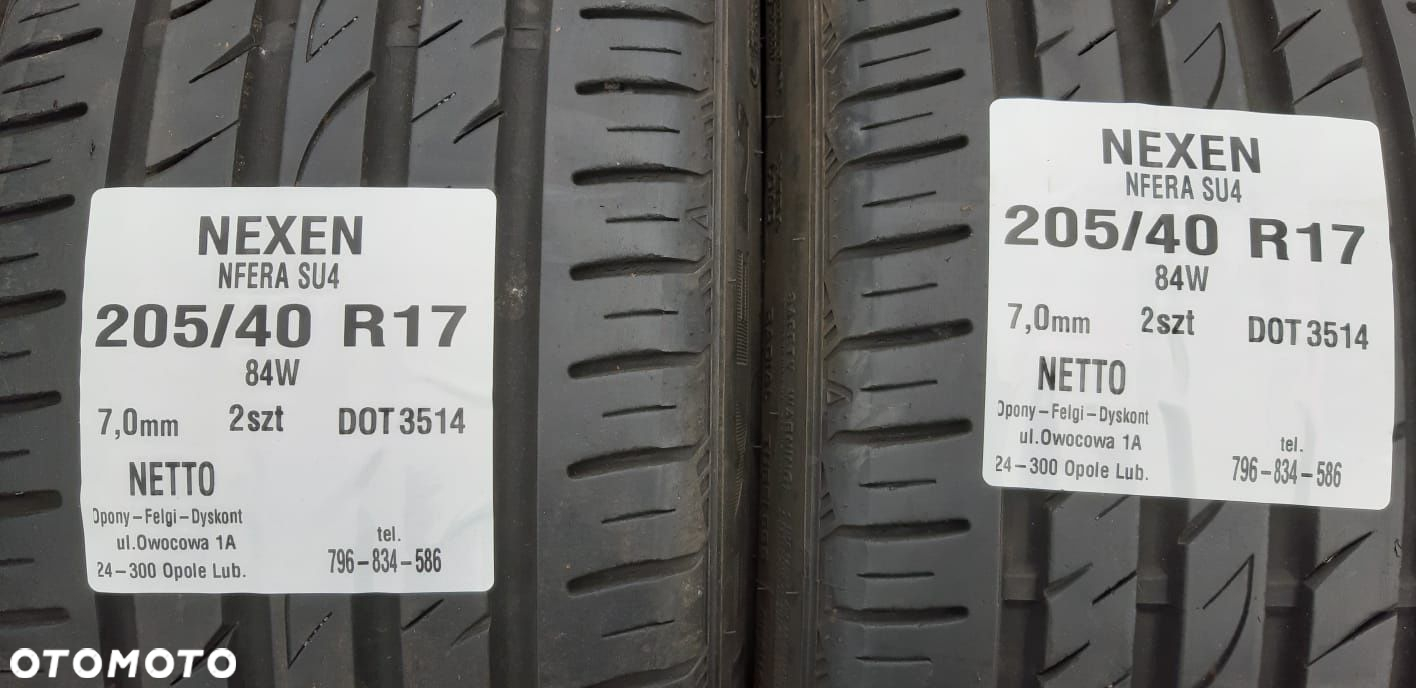 Opony Yokohama Nexen 205 40 R17 - 3