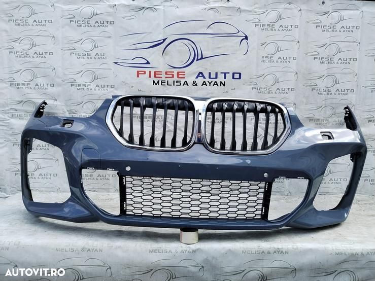 Bara fata Bmw X1 F48 LCI M-Paket an 2019-2022 Gauri pentru 6 senzori si spalatoare faruri - 1