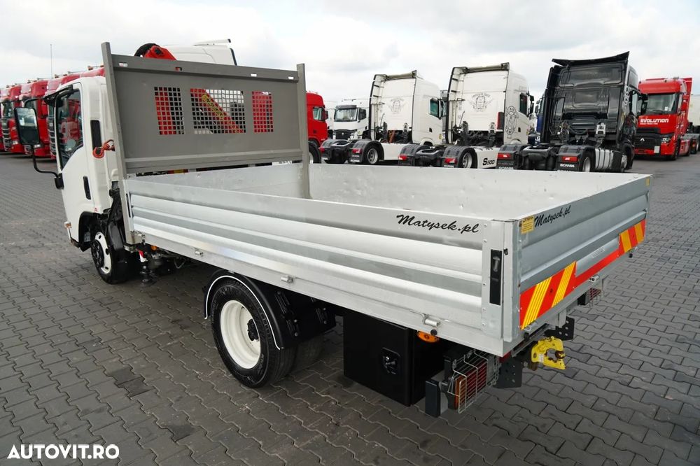 Isuzu M21 / 120 CP / 3,25 M TRANSMISIE / TWIN / + PALGINGER PK 2900 B / 990 KG CAPACITATE DE RIDICARE / ATINGERE 6,2 M / 2021 - 9
