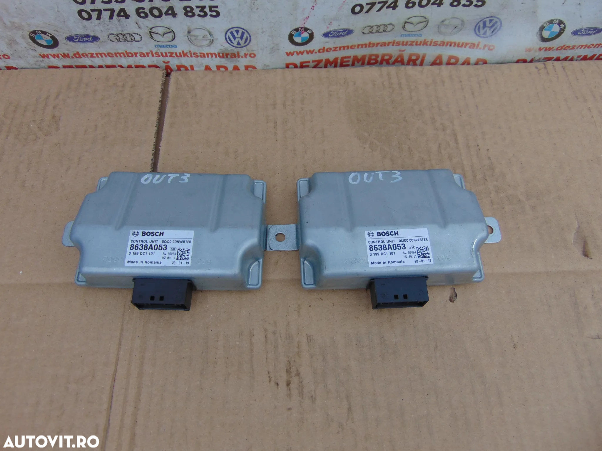 Modul control voltaj Mitsubishi outlander 3 cod 8638a053 - 2