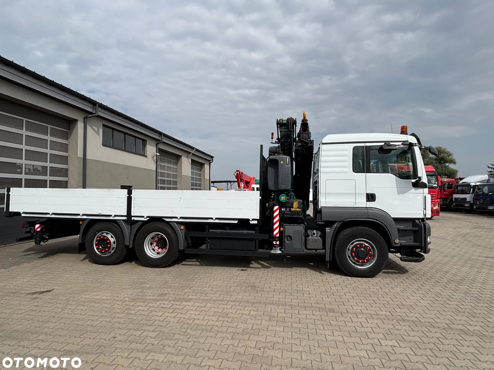 MAN TGS 26.440 6x2/4 HYDRODRIVE FASSI F365A (6x4)  napęd pomocniczy, oś tylna skrętna i podnoszona, 440 KM, HDS FASSI  F365 A.2.25 do kontenerów, budowlany, do energetyki , terenowy, z Niemiec - 6