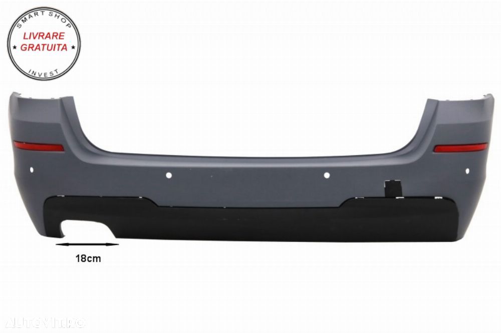 Pachet Exterior BMW Seria 5 F11 Touring (2011-2014) M-Technik M5 Design cu Praguri- livrare gratuita - 6