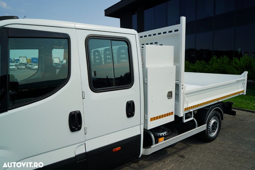 Iveco DAILY 35-140 / BASCULATOR DIN ALUMINIU / 6 LOCURI, REMORCABIL / DOUĂ / MANUAL / IMPORTAT / EURO 6 - 18