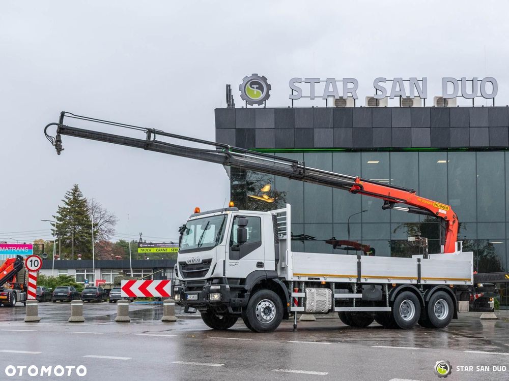 Iveco TRAKKER 410 6x4 PALFINGER PK 20001 K Hds Żuraw Rotator - 8