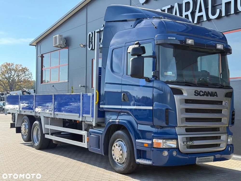 Scania SCANIA R420 // 6x2 // 26 T // TACHOGRAF NA TARCZKI !!! // skrzynia 760 cm !! // 2006 rok // kabina sypialna, budowlanka - 7
