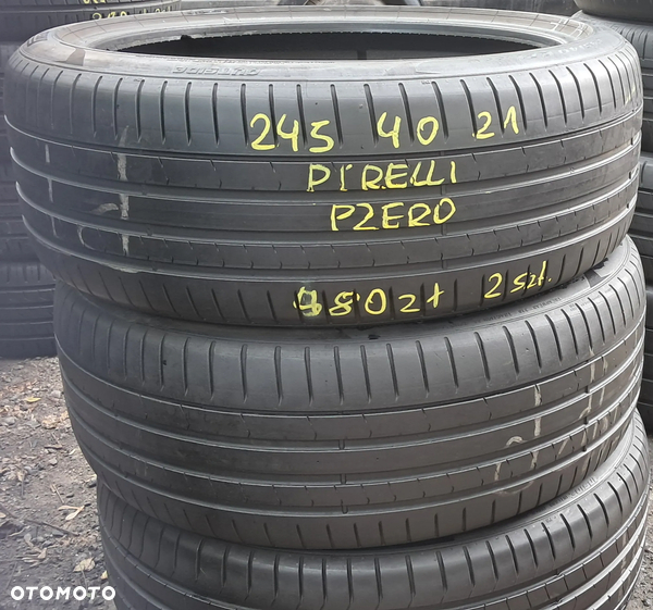 245/40/21 Pirelli pzero 2szt