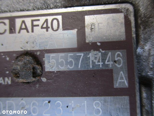 OPEL INSIGNIA 2.0CDTI SKRZYNIA AUTOMAT TF80SC AF40 uszkodzona - 16