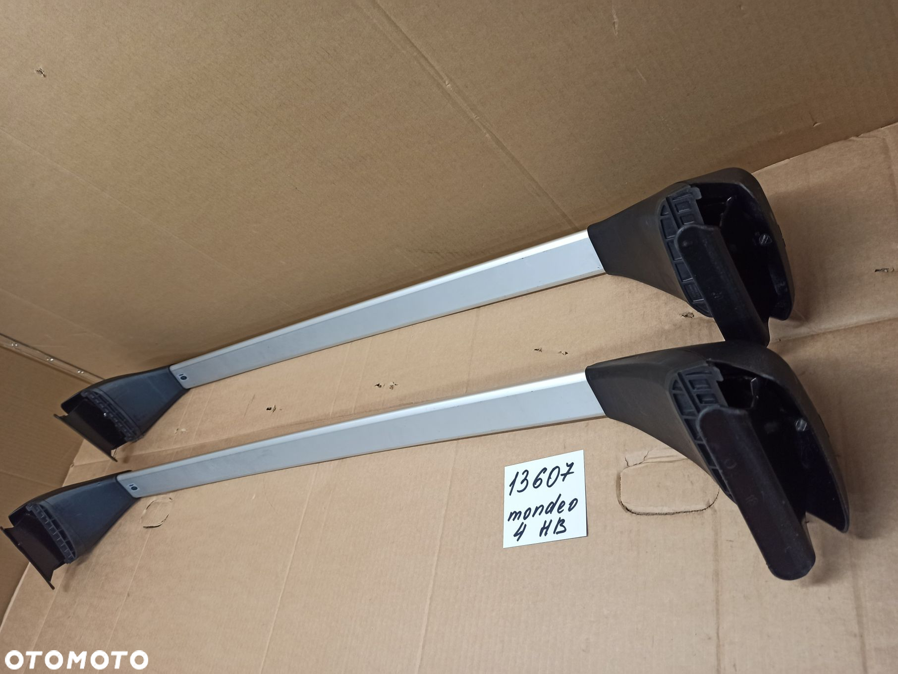 Bagażnik dachowy bazowy belki poprzeczki Ford Mondeo 4 2007-2014 Hatchback Sedan - 9