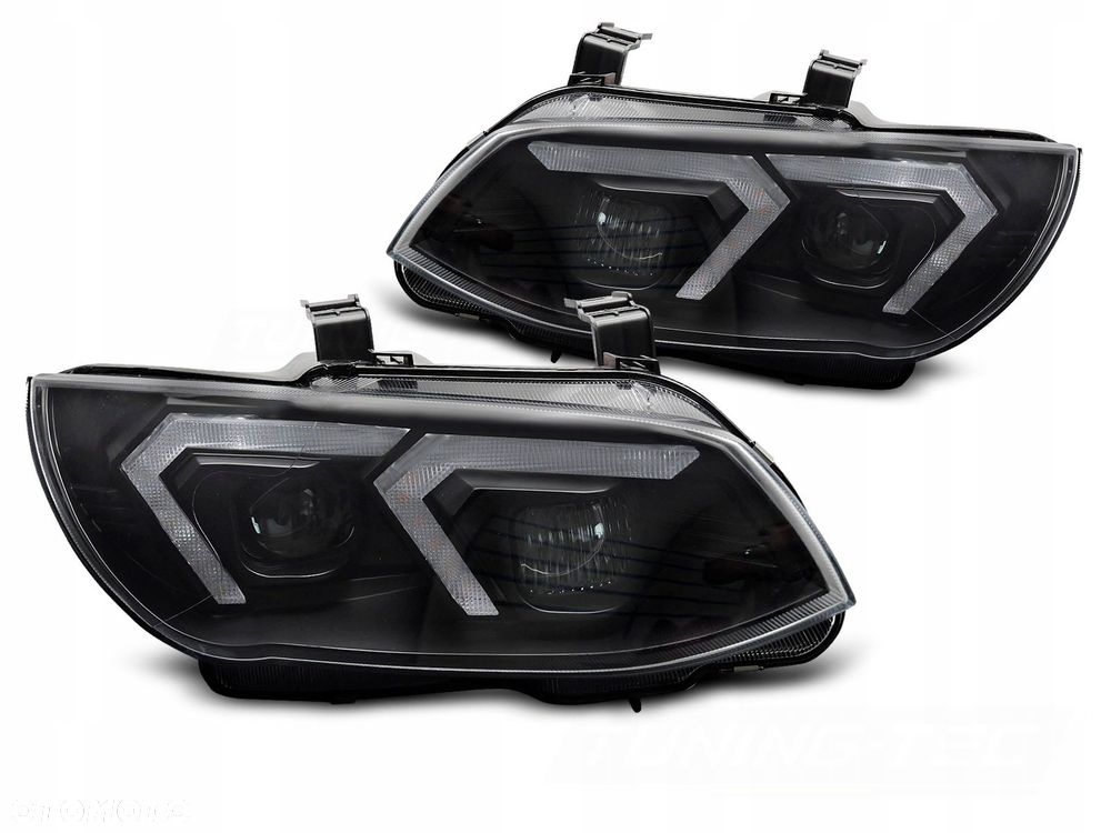 Reflektor Lampa L+R Bi Xenon LED Ring 3D Tuning Bmw 3 e92 e93 Lift LCI 10- - 2