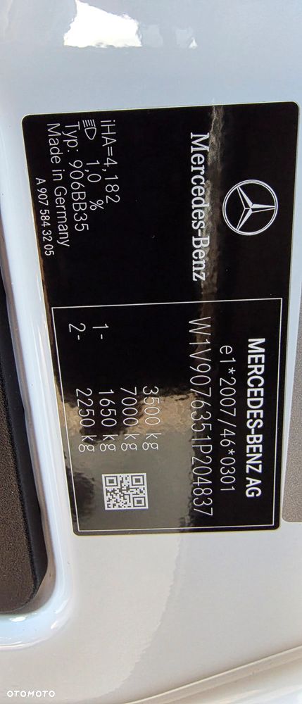 Mercedes-Benz SPRINTER MAXI BRYGADÓWKA SILNIK 3L - 33