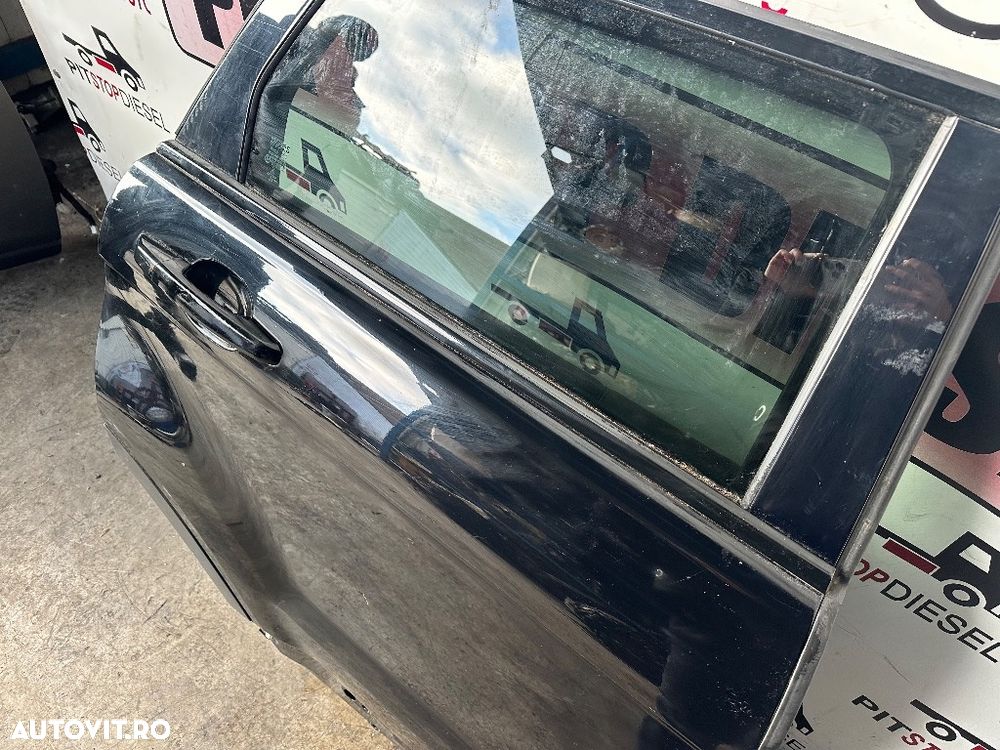 Usa portiera dreapta spate Land Rover RANGE ROVER EVOQUE 2011 2012 2013 2014 2015 2016 2017 2018 pe negru - 3