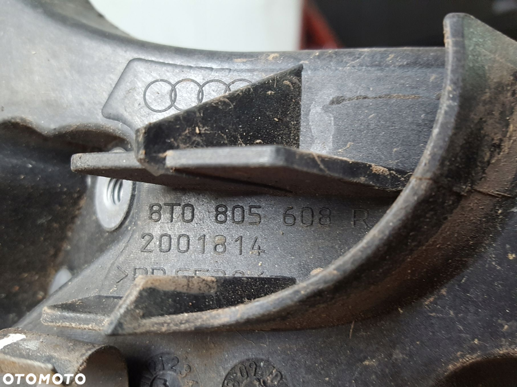 AUDI A5 8T 8F 09-16r CABRIO ŚLIZG UCHWYT LAMPY PRAWY PRZÓD - 5