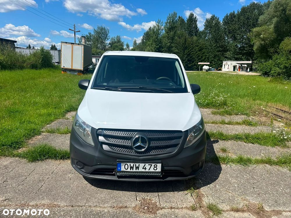 Mercedes-Benz VITO 2.1 diesel 190kM automat, WERSJA LONG L2H1, GWARANTOWANY PRZEBIEG! 2015 rok, ALUFELGI, CZUJNIKI PRKOWANIA, BEZWYPADKOWY! - 3