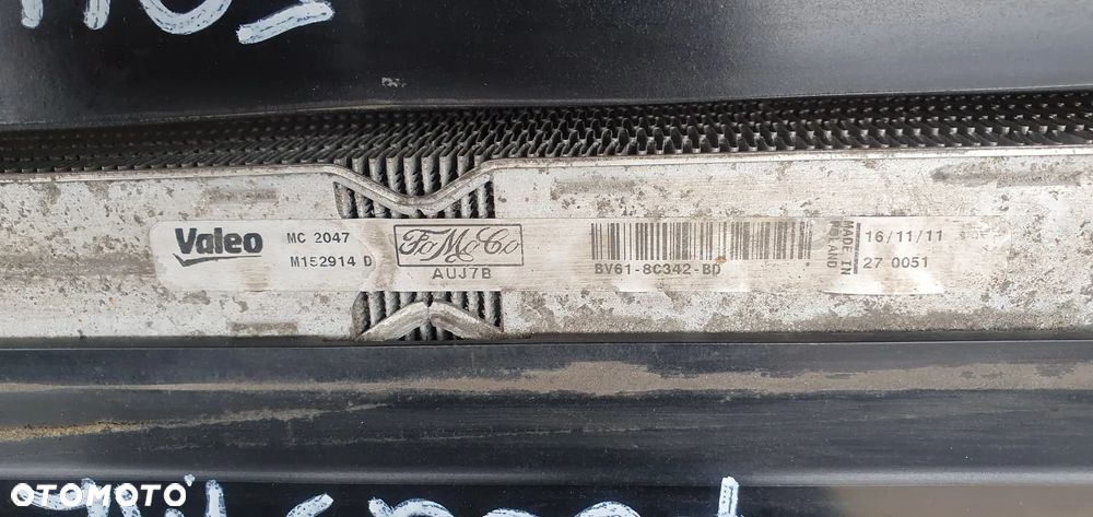 Pas przedni chłodnice wentylator żaluzja żaluzje Ford Focus MK3 1.6 TDCI BV61-8C342-BD - 6
