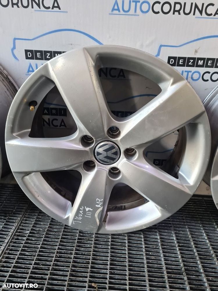 Jante aliaj Volkswagen Tiguan 5N 2007 - 2011 (1114) R17 ET43 - 3