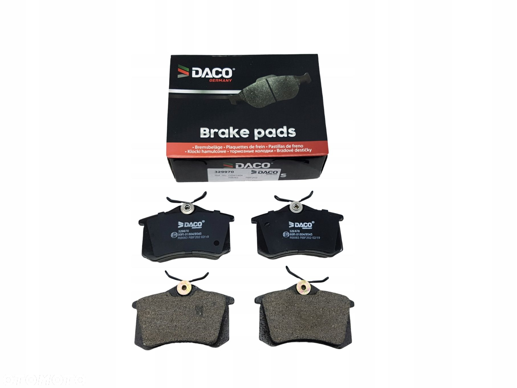 TARCZE KLOCKI Audi A4 B6 B7 Seat EXEO 245x10mm TYŁ - 3