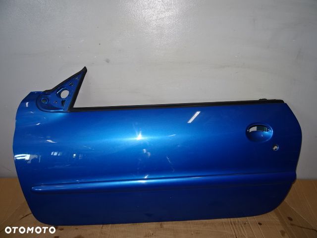 DRZWI LEWY PRZÓD LEWE PRZEDNIE PEUGEOT 206 CC LAK:KMF NR798 - 1
