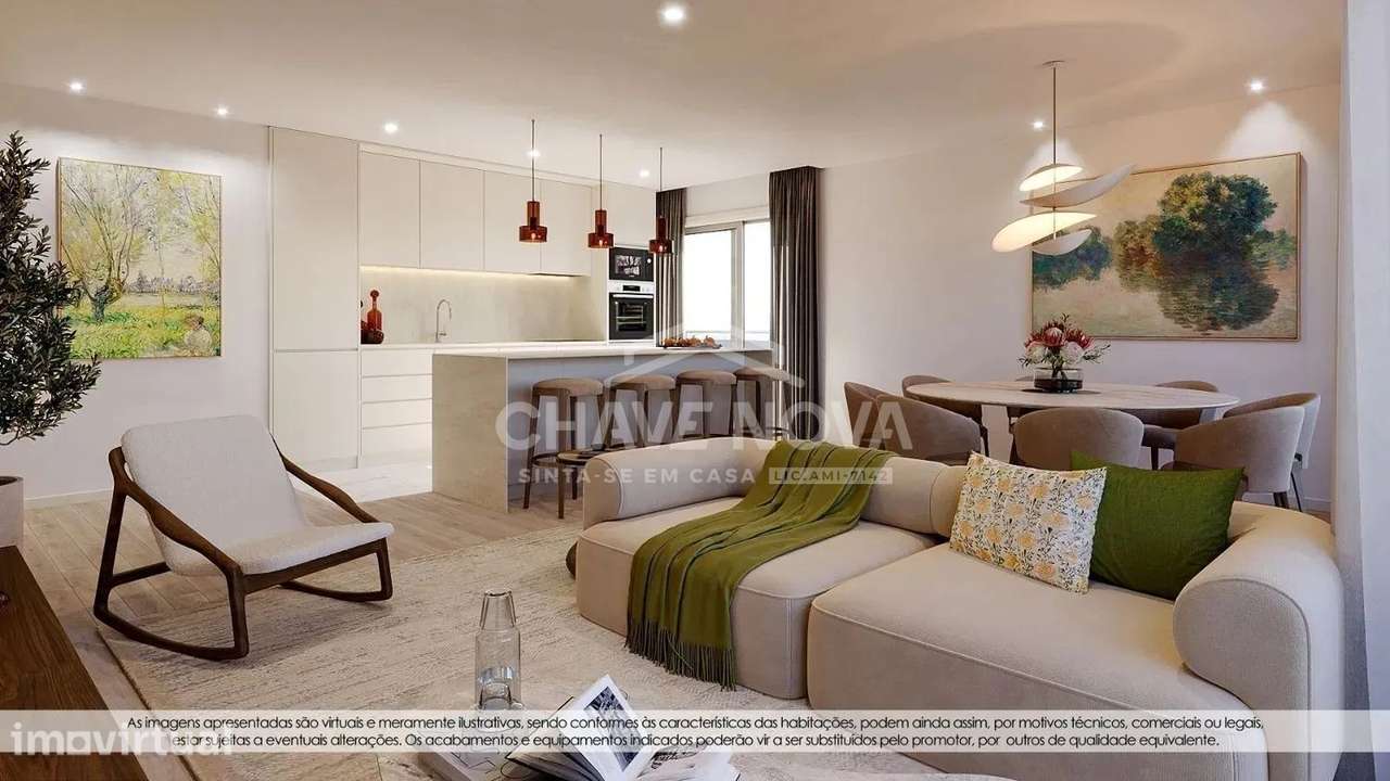 Elegante T3 no Empreendimento Flores - Grande imagem: 2/16