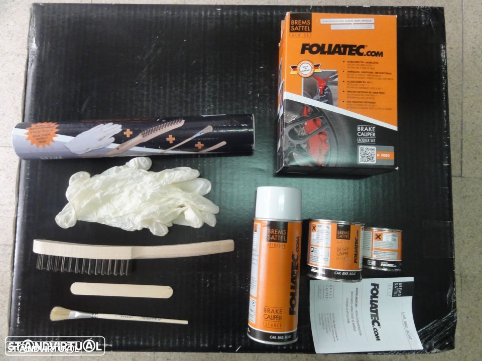 Tinta alta temperatura Foliatec de cor Verde Toxic / verde Porsche para bombas / pinças travão - 20