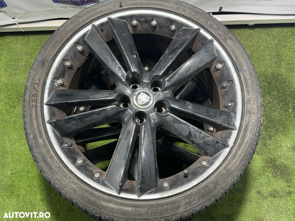 JANTE JAGUAR R20 / 5x108 / XF S PREMI / 225/35Z R20 8JX20CHX49.0 / 8W83-1007-EA+ CAUCIUCURI (X4) - 4
