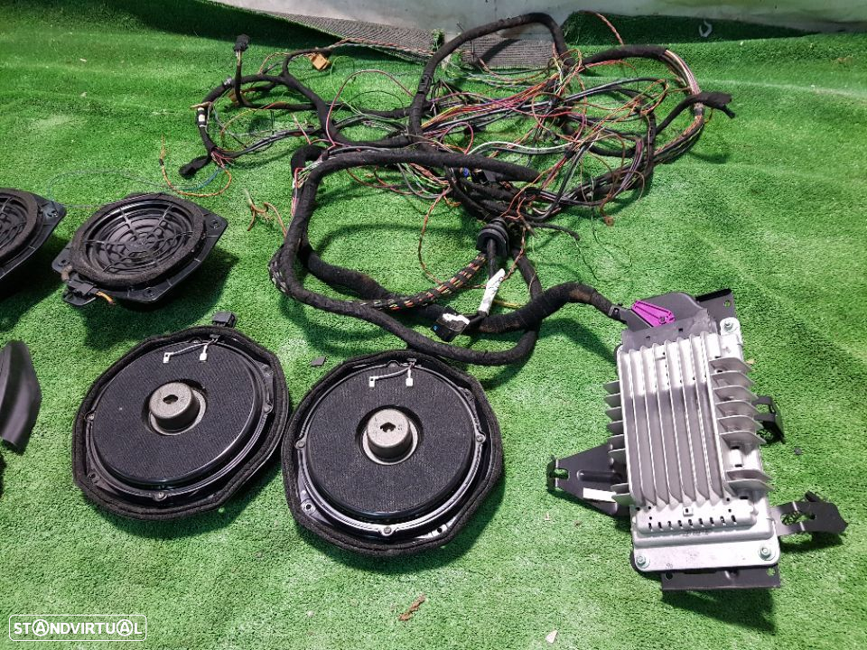 Conjunto de som Bose Audi A4 B7 B6 cabrio  colunas e amplificador - 2