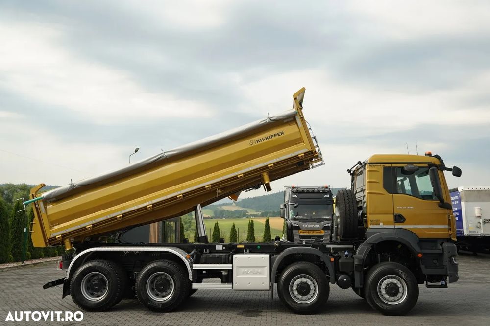 MAN TGS 41.480 / 8X6 / BASCULATOR 3 LATE / BORDMATIC / KH KIPPER / AUTOMAT / NOU / 2026 / - 6