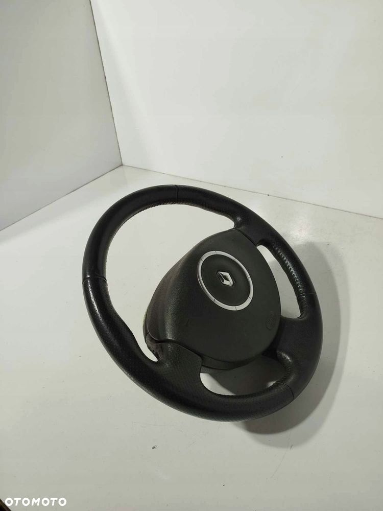 KIEROWNICA AIRBAG SKÓRA RENAULT SCENIC II 03-09 - 4