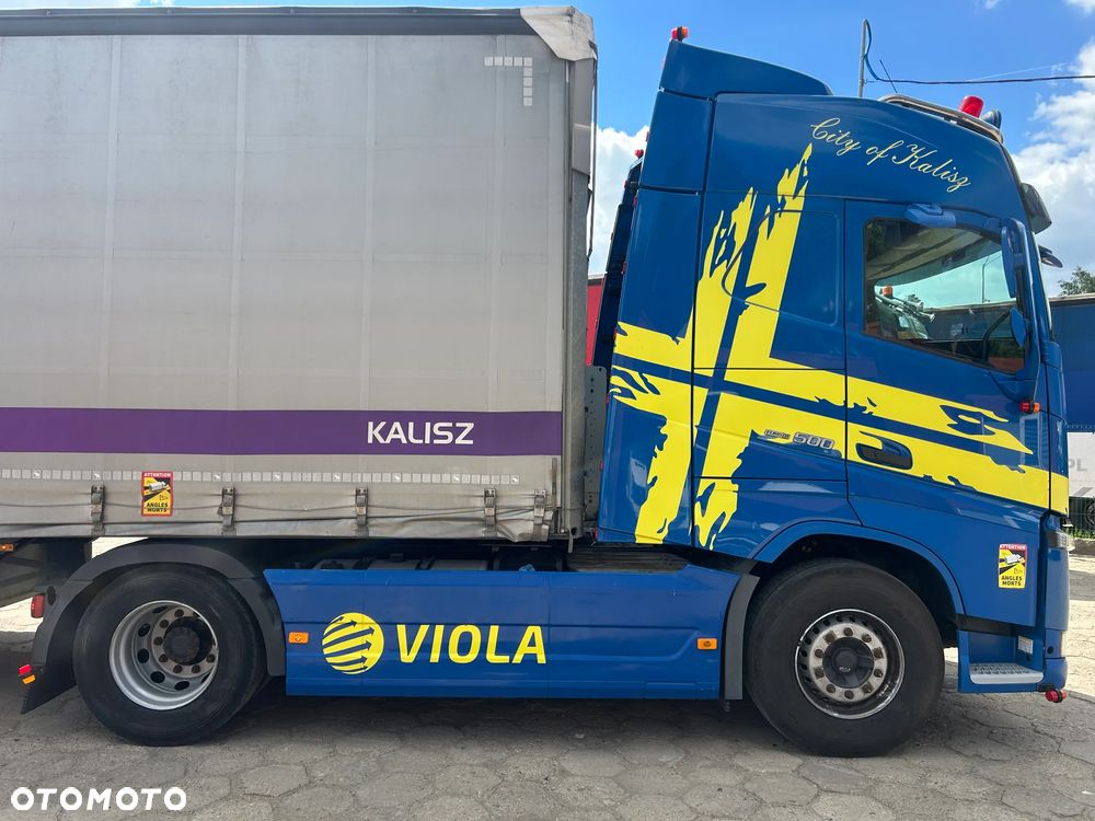 Volvo FH 500 AUTOMAT / HALOGENY ORUROWANIE / FULL SPOJLERY / LED / EURO 6 / TACHOGRAF NOWEJ GENERACJI / PRZÓD NOWE OPONY DUNLOP / 2015 ROK !! - 14